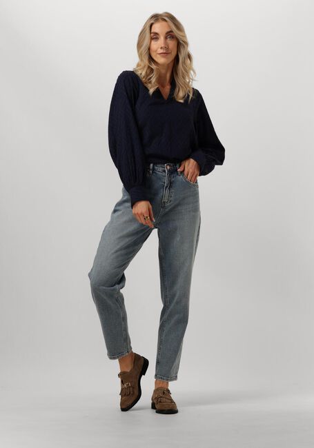 Donkerblauwe CIRCLE OF TRUST Blouses ALINA BLOUSE - large