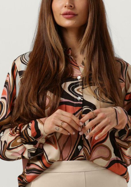 Multi SUMMUM Blouses BLOUSE PAINTED FLOWER - large