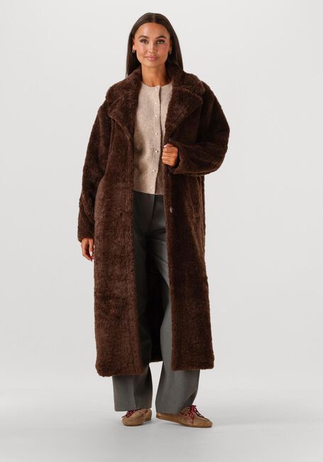 Bruine NOTRE-V Faux fur jas NV-GERTRUDE - large