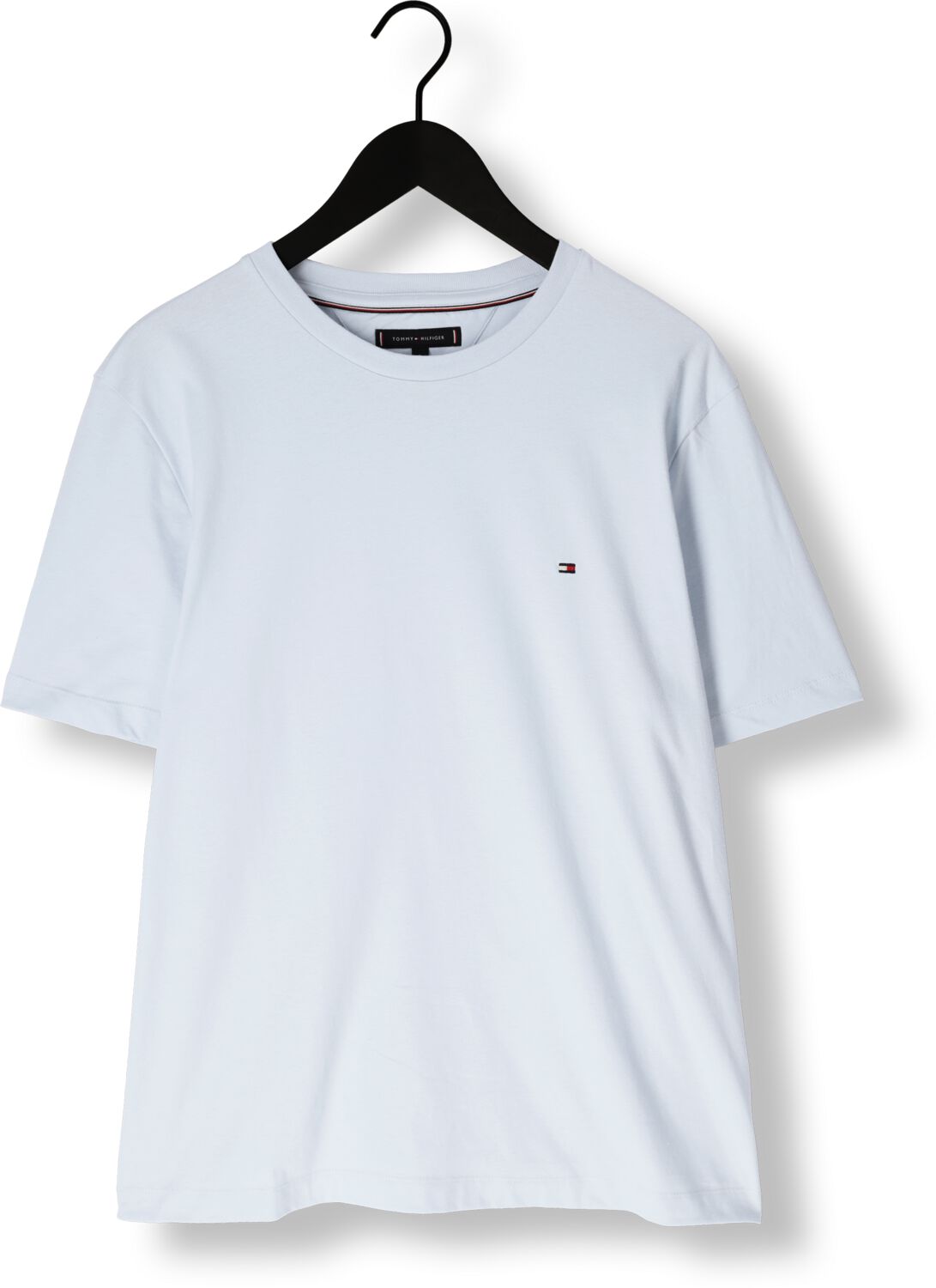TOMMY HILFIGER Heren Polo's & T-shirts Ess Seasonal Reg Fit Solid Tee Lichtblauw