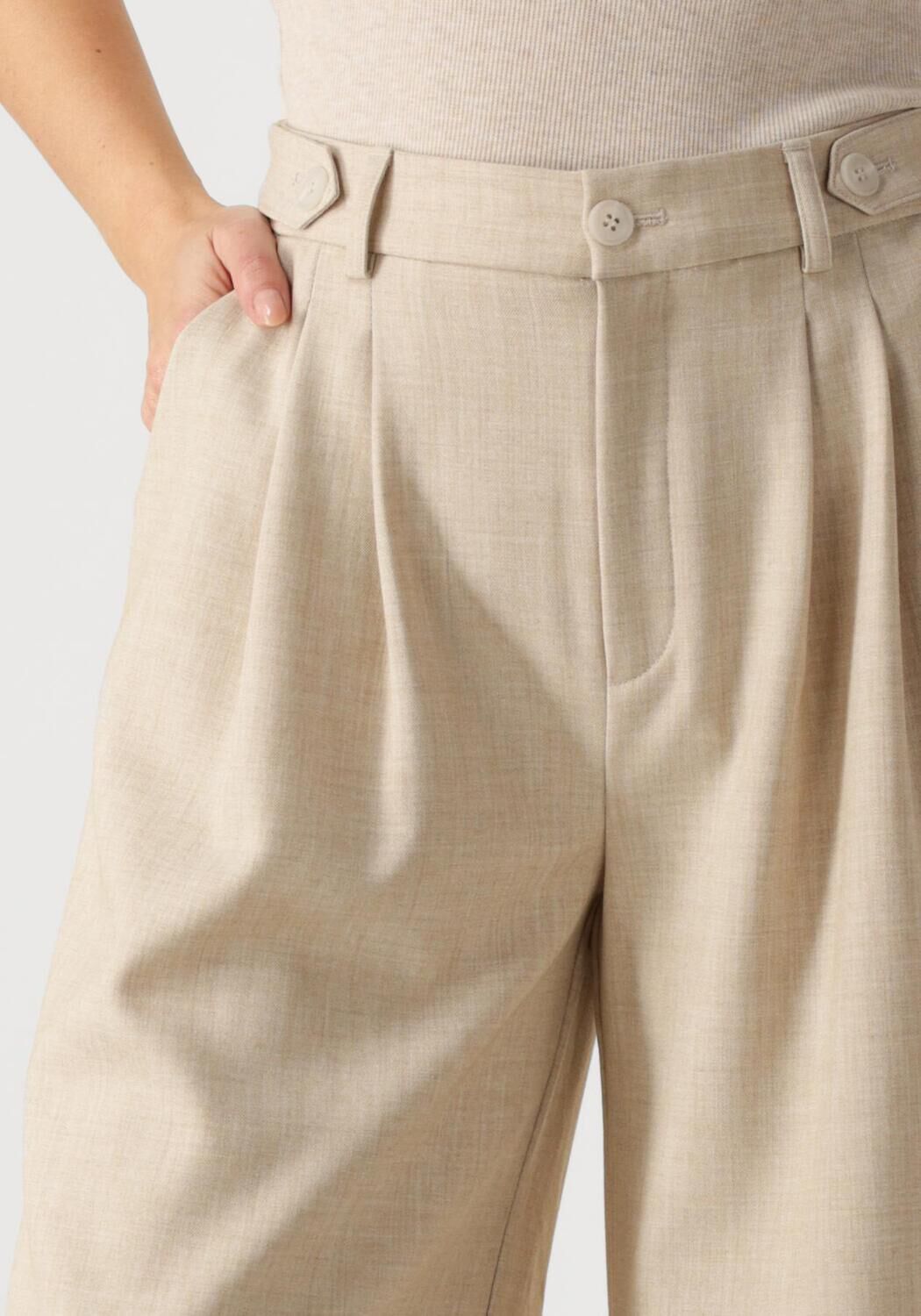 GESTUZ Dames Broeken Gzdecy Pants Beige