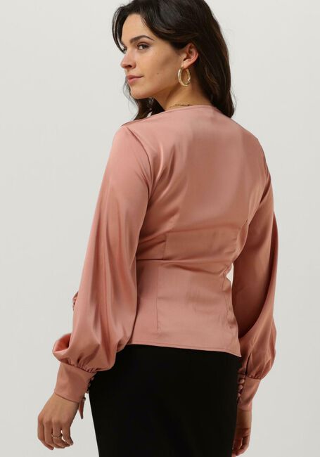Roze GUESS Blouses LS LOVISA WRAP TOP - large