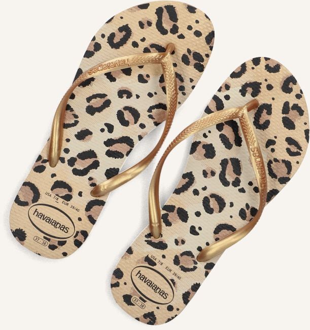 Beige HAVAIANAS Teenslippers SLIM ANIMALS Beige HAVAIANAS Teenslippers SLIM ANIMALS - large