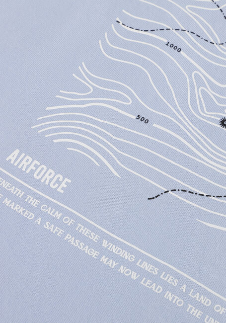 Blauwe AIRFORCE T-shirt GEB1287 - large