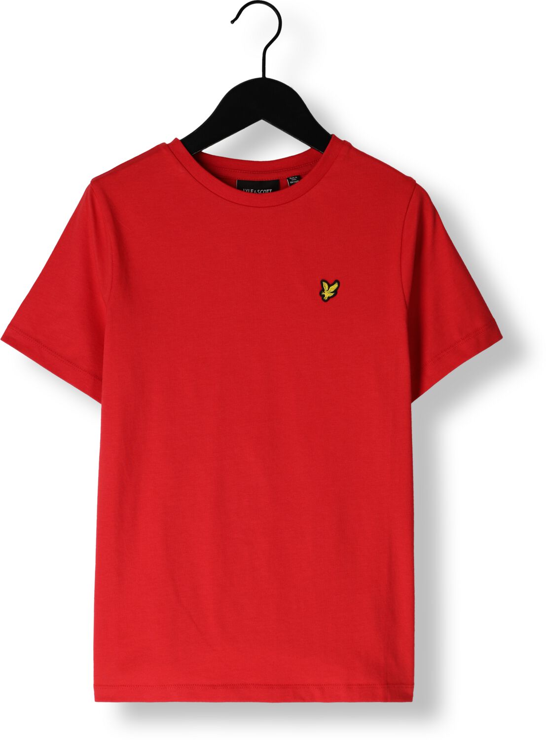 LYLE & SCOTT Jongens Polo's & T-shirts Plain T-shirt B Rood