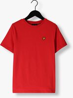 Rode LYLE & SCOTT T-shirt PLAIN T-SHIRT B - medium
