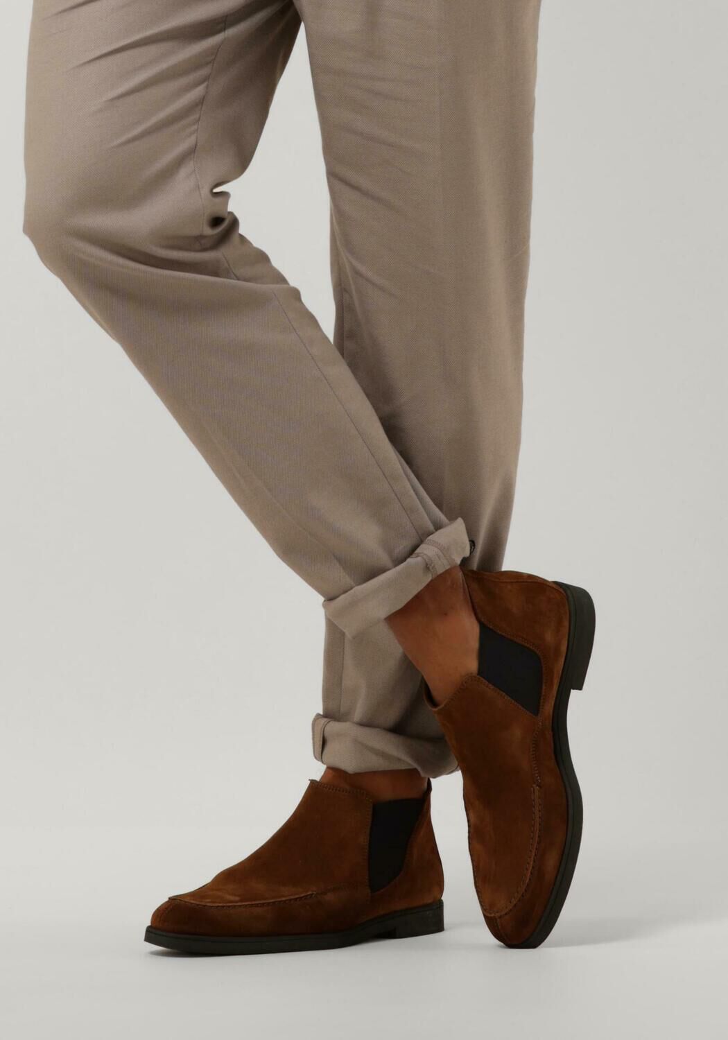 Bruine GREVE Chelsea boots TUFO 1737 - large