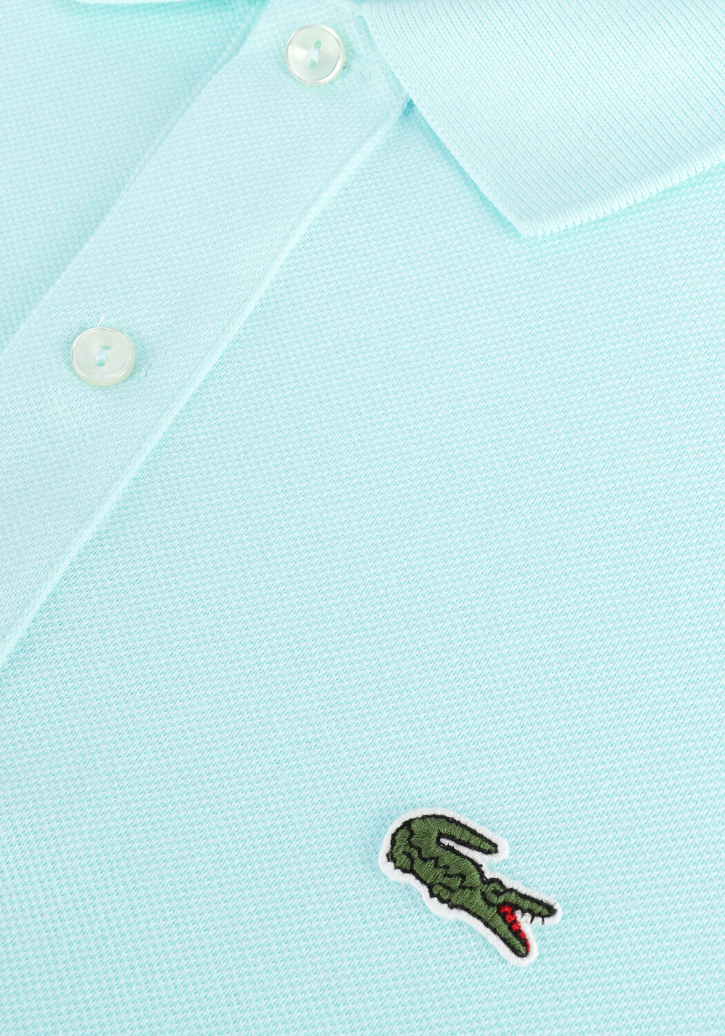 Lacoste mint shop green polo