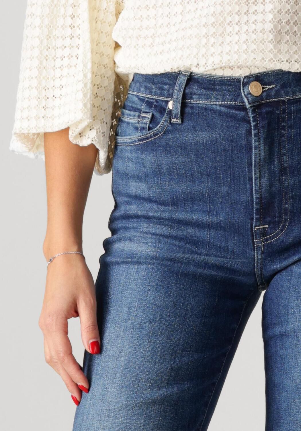 7 FOR ALL MANKIND Dames Jeans Modern Dojo Legacy Blauw