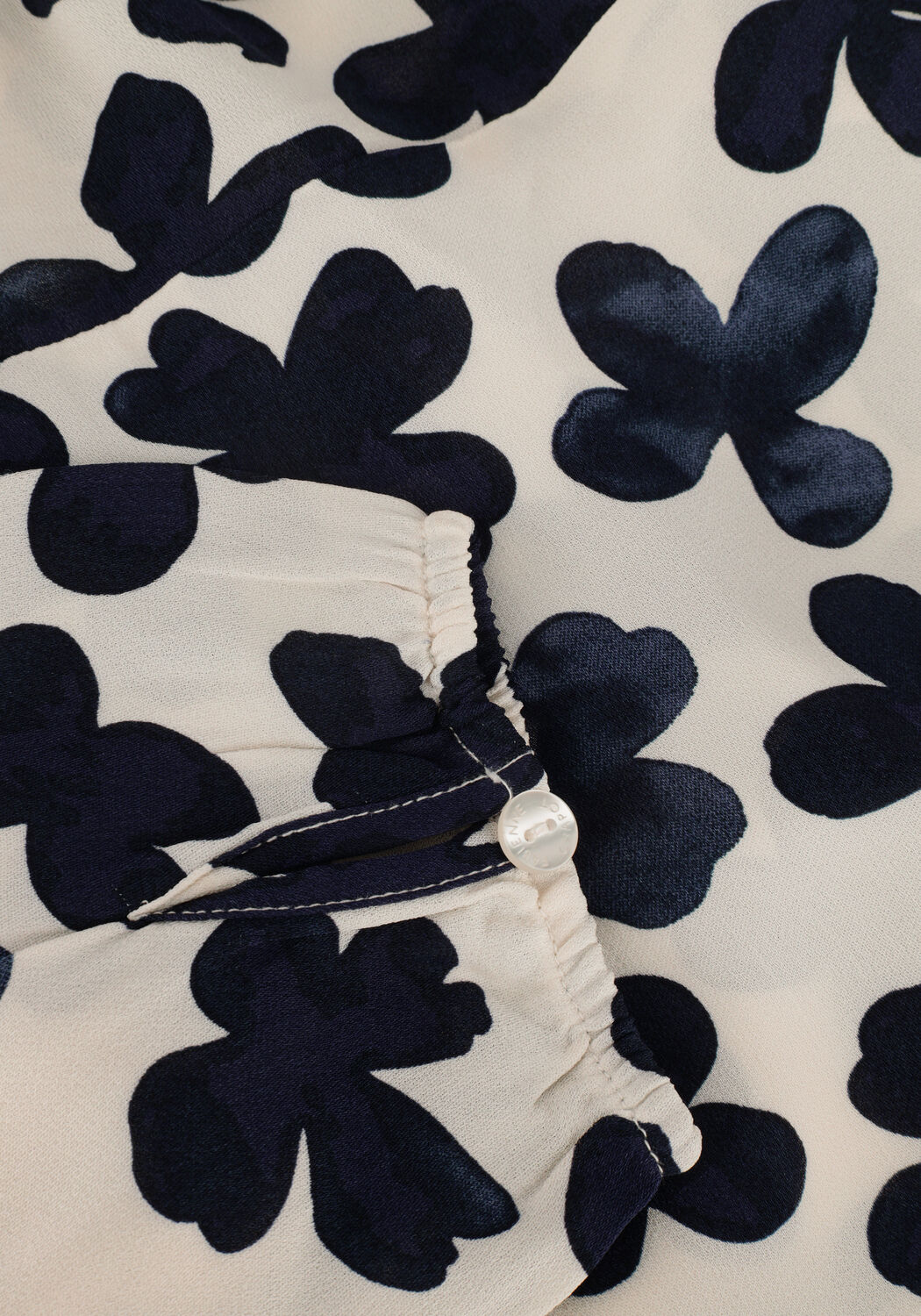 Donkerblauwe FABIENNE CHAPOT Midi jurk NATASJA DRESS 124 - large