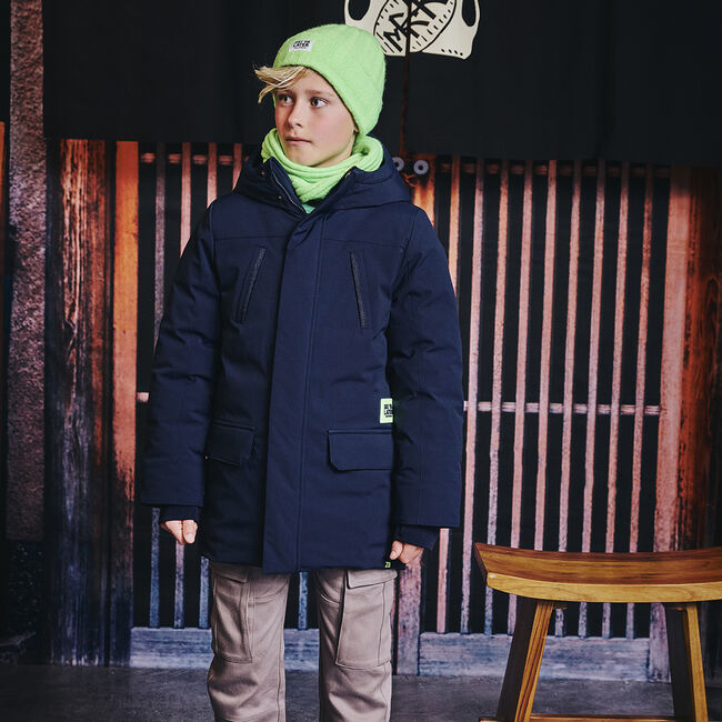 Donkerblauwe Z8 Jassen LEROY - large