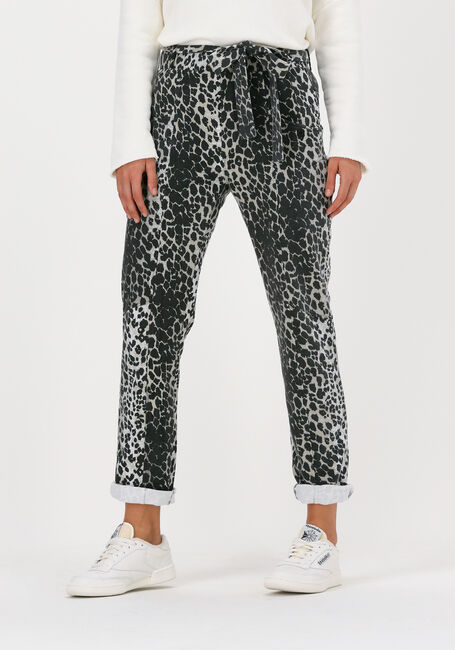 Bruine 10DAYS  HIGH WAIST JOGGER LEOPARD - large