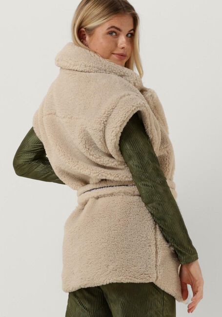 Beige GOOSECRAFT Gilet RILEY VEST - large