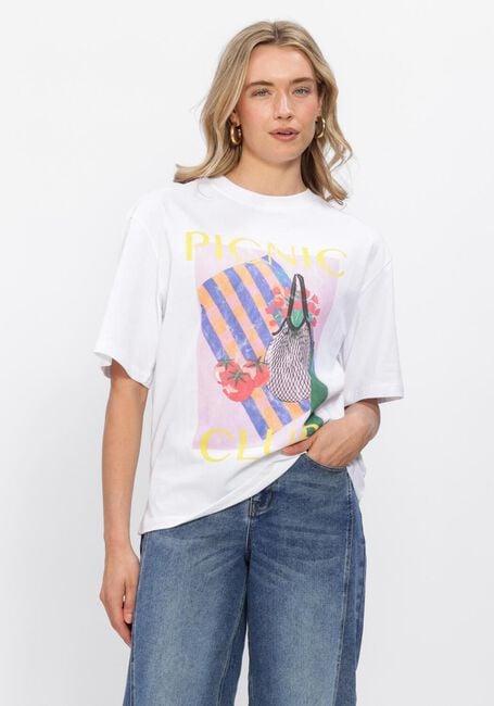 Witte EDITED T-shirt XIA T-SHIRT - large