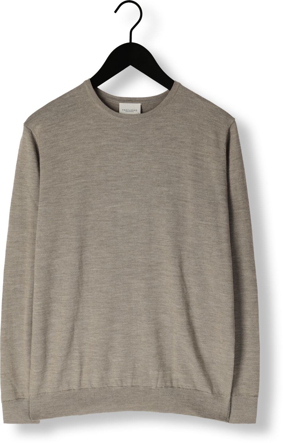 PROFUOMO Heren Truien & Vesten Pullover Crewneck Groen