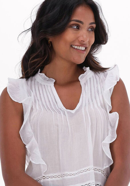 Witte NEO NOIR Top JULIETTE S VOILE TOP - large