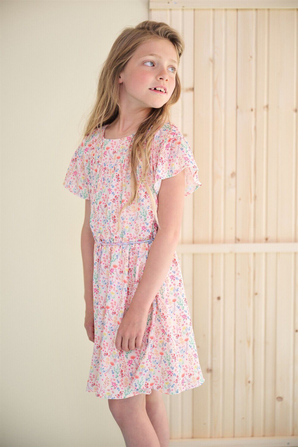 NONO Meisjes Jurken Merle Blooming Dress Multi