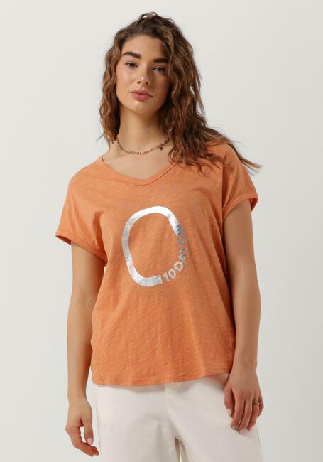 Oranje 10DAYS T-shirt SHORTSLEEVE TEE CIRCLE - large