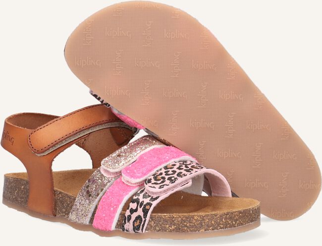 Cognac KIPLING Platte sandalen ROMA 2 Cognac KIPLING Platte sandalen ROMA 2 - large