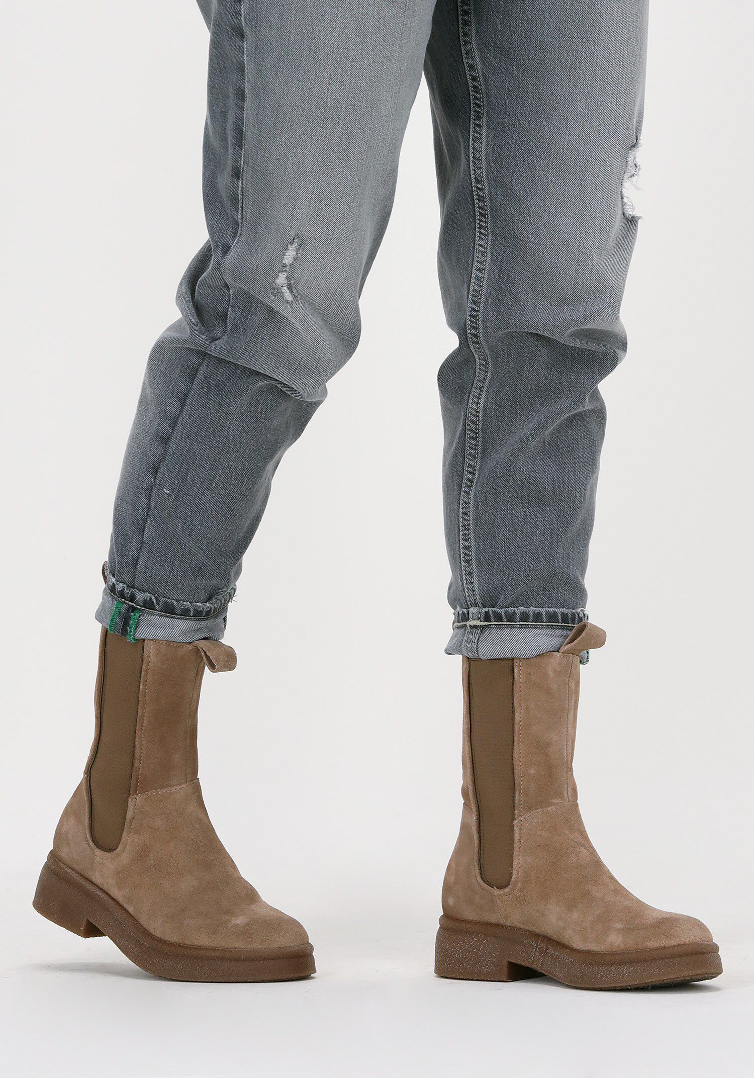 Zwarte OMODA Hoge laarzen C0358 | Omoda