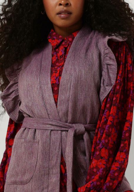 Paarse YDENCE Gilet GILET PALOMA - large