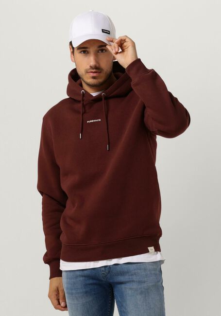 Bordeaux PUREWHITE Sweater SEASONAL LOGO HOODIE - large