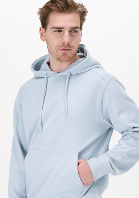 Lichtblauwe SELECTED HOMME Sweater SLHJASON380 HOOD SWEAT S NOOS - large