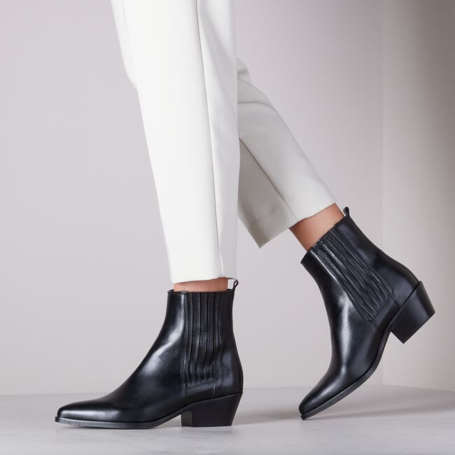 Zwarte NOTRE-V Cowboylaarzen 05A-201 Zwarte NOTRE-V Cowboylaarzen 05A-201 - large