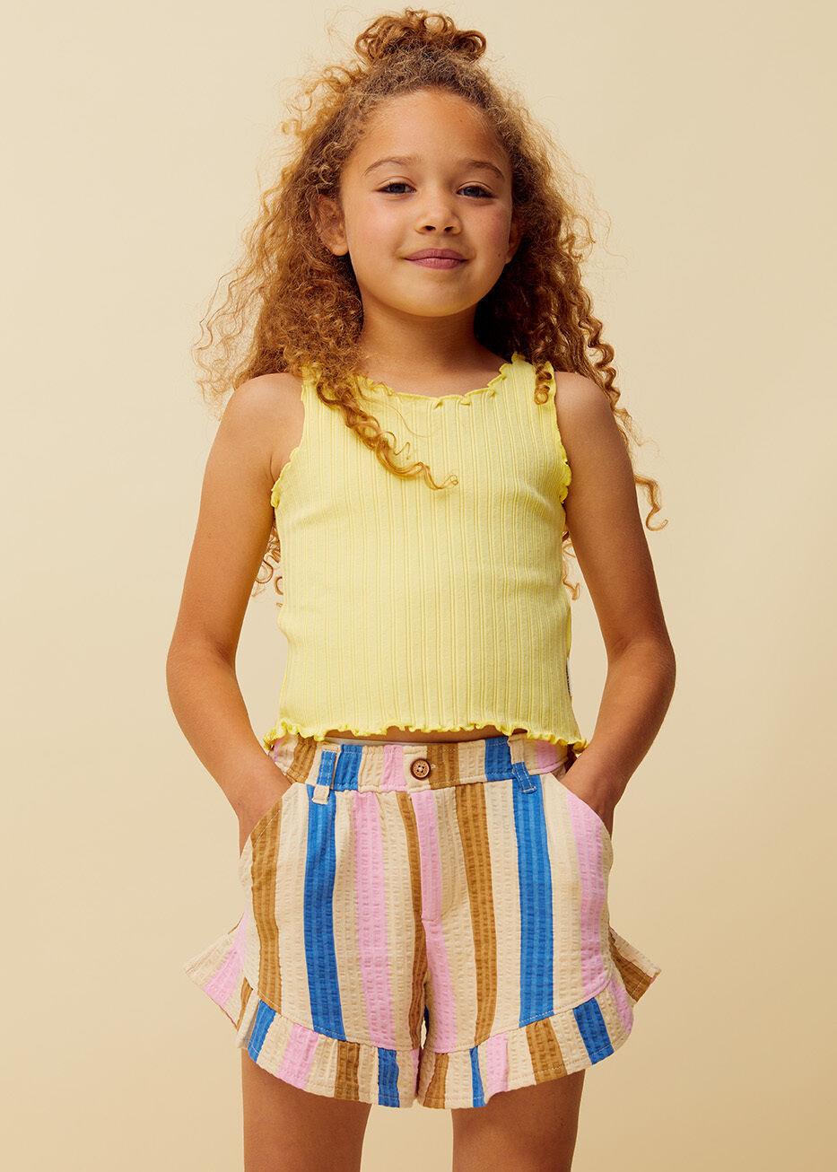 Gele Sproet & Sprout Top RIB SINGLET TOP - large