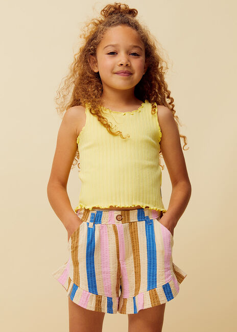 Gele Sproet & Sprout Top RIB SINGLET TOP - large