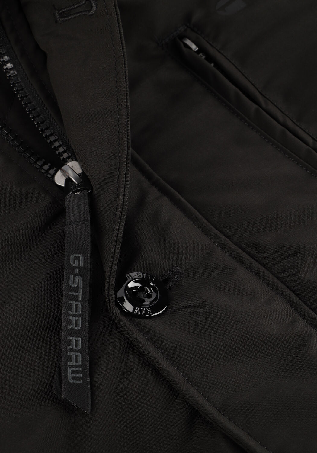 Zwarte G-STAR RAW Parka's VODAN PADDED HDD JKT - large