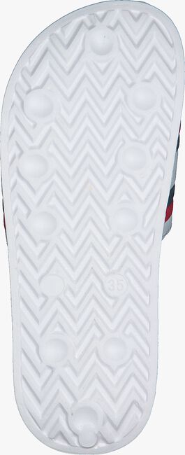 Witte TOMMY HILFIGER Badslippers MAXI LETTERING PRINT POOL - large