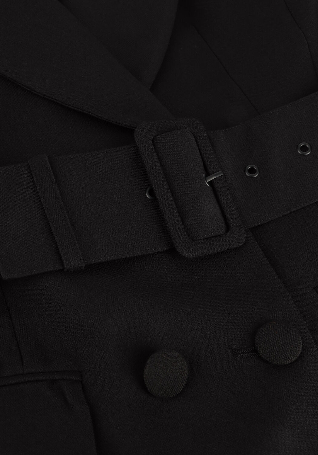 Zwarte NOTRE-V Mini jurk X FLORINE - large