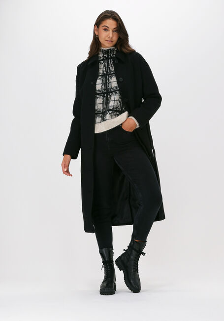 Zwarte NA-KD Mantel TRENCHCOAT - large