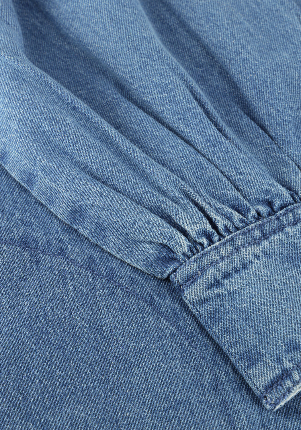 Blauwe BY-BAR Mini jurk JINA DENIM DRESS - large