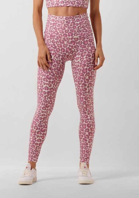 Roze DEBLON SPORTS Legging CLASSIC LEGGINGS HIGH WAISTBAND - large