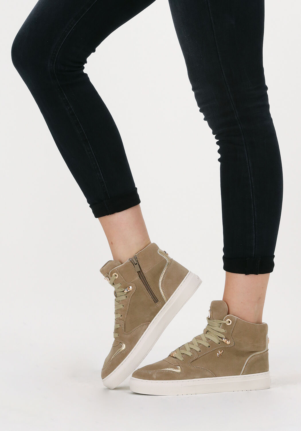 Beige MEXX Hoge sneakers HOPE - large