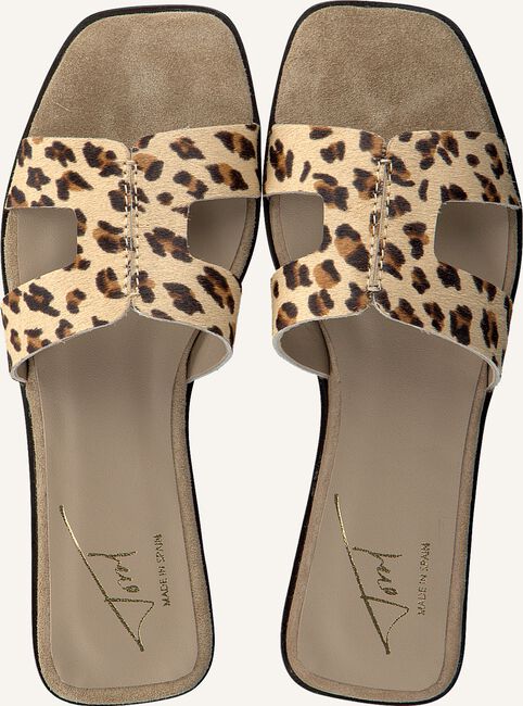 Beige TORAL Slippers 11074 Beige TORAL Slippers 11074 - large