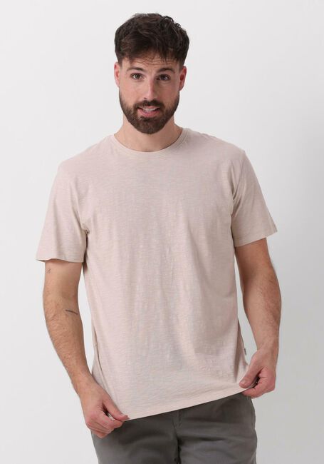 Beige SELECTED HOMME T-shirt SLHASPEN SLUB SS O-NECK TEE NOOS - large