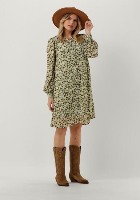 Groene MSCH COPENHAGEN Mini jurk ADALIA RIKKELIE SHIRT DRESS AOP Groene MSCH COPENHAGEN Mini jurk ADALIA RIKKELIE SHIRT DRESS AOP - large