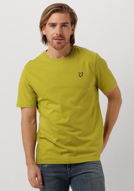 Groene LYLE & SCOTT T-shirt PLAIN T-SHIRT - large