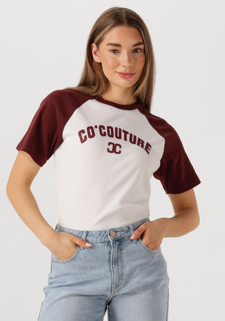Bordeaux CO'COUTURE T-shirt EDGE CC BLOCK TEE - large
