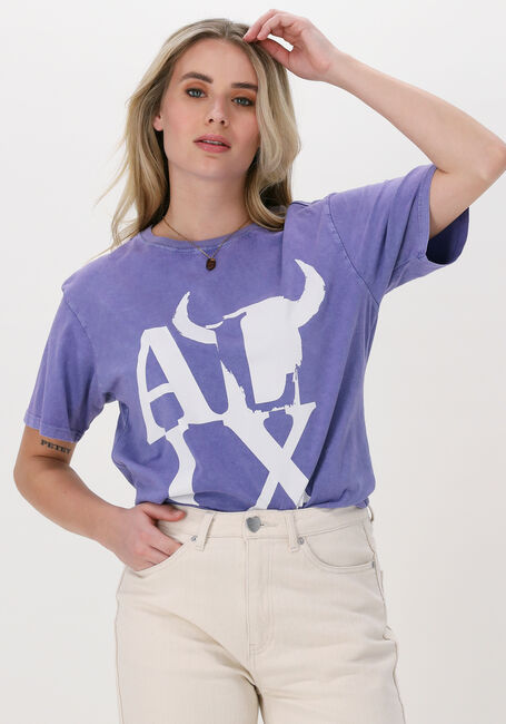 Paarse ALIX THE LABEL T-shirt ALIX BULL T-SHIRT - large