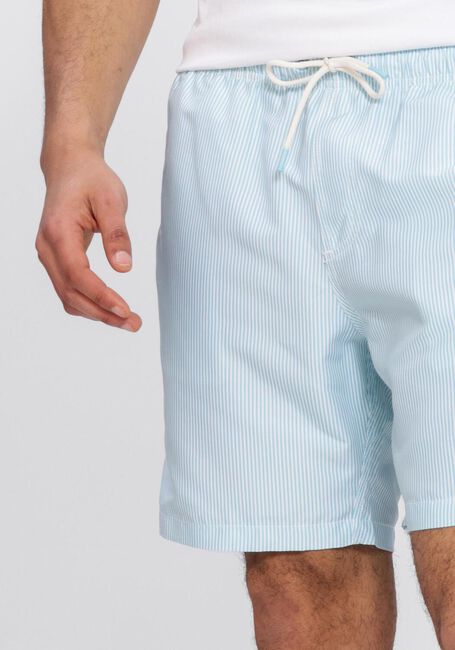 Blauwe SHIWI Zwembroeken MIKE SWIM SHORTS 7 INCH FINE STRIPE - large