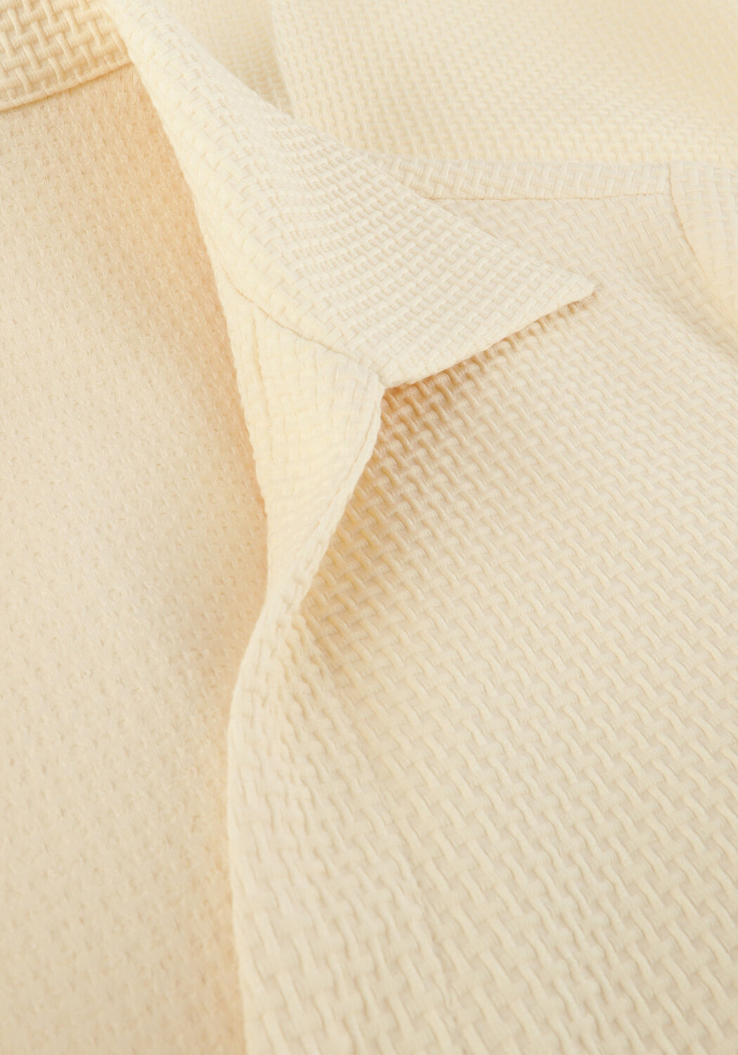 Creme VANILIA Jumpsuit WAFEL SHORTSLEEVE - large