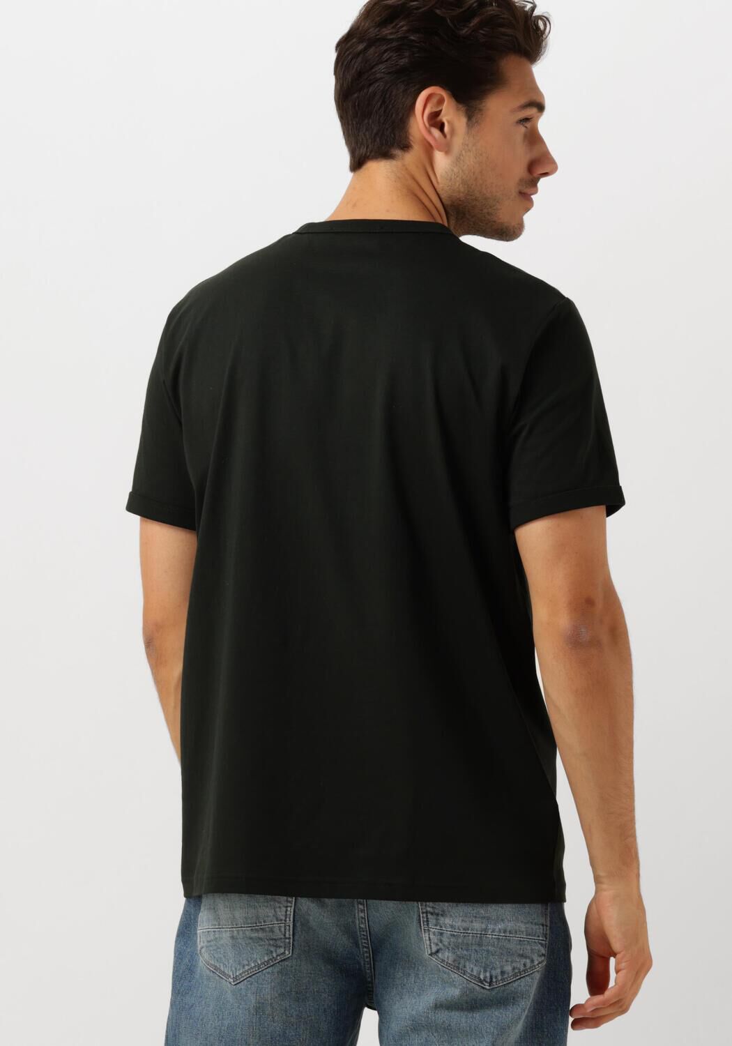 FRED PERRY Heren Polo's & T-shirts Ringer T-shirt Groen