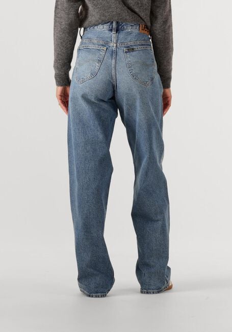 Blauwe LEE Wide jeans RIDER LOOSE - large
