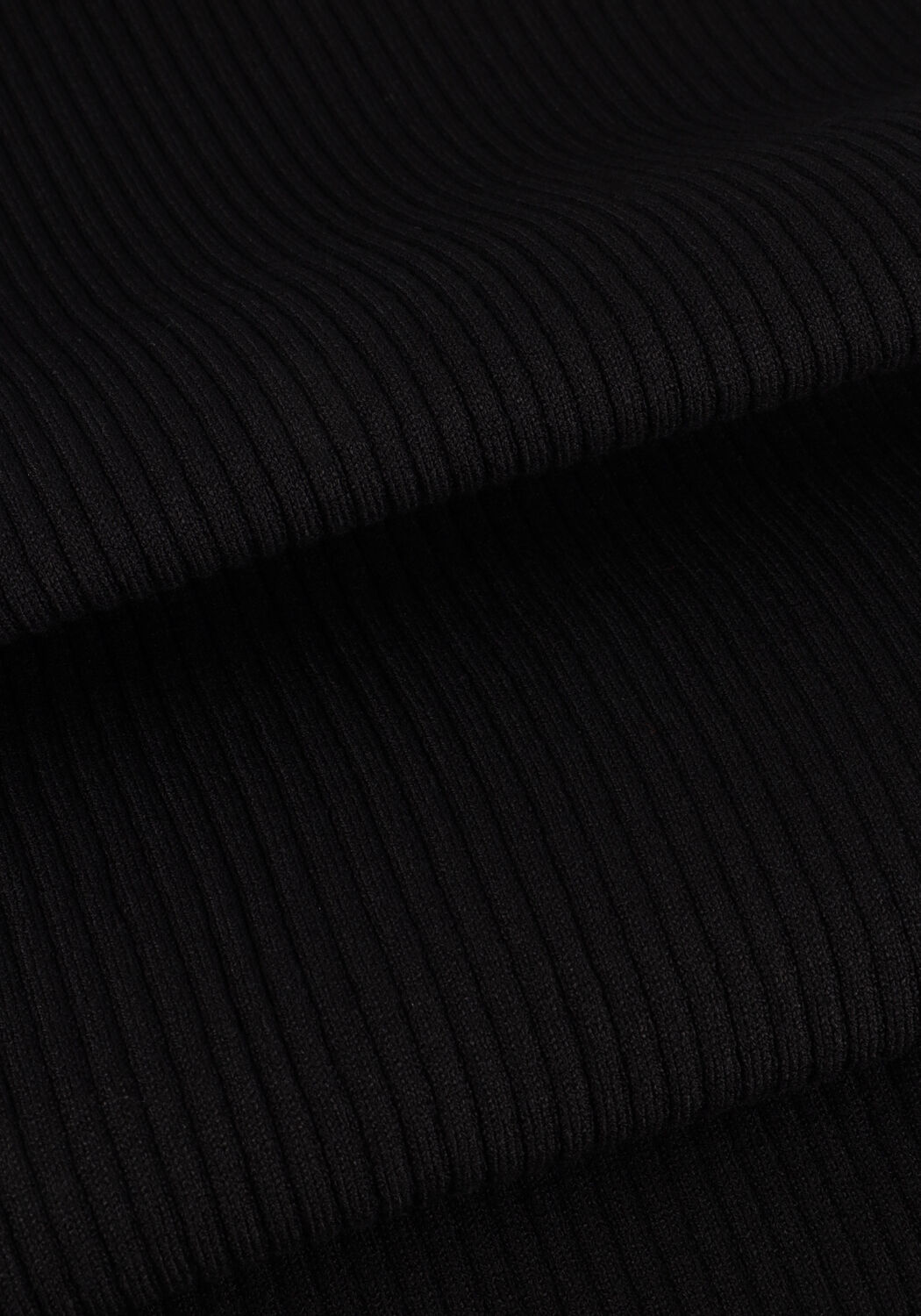 Zwarte JANSEN AMSTERDAM Mini jurk FN547 JURK BRENNA - large