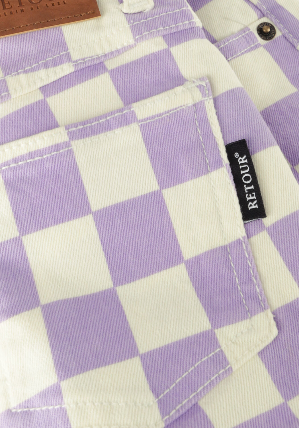 Paarse RETOUR Broeken KYLIE - large