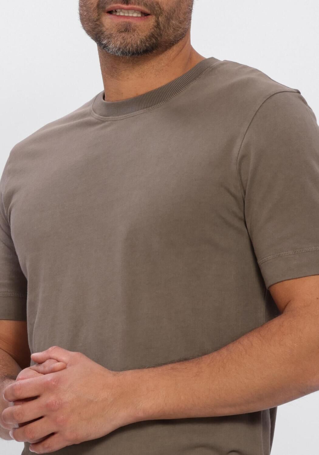 Beige DRYKORN T-shirt 520005 RAPHAEL - large